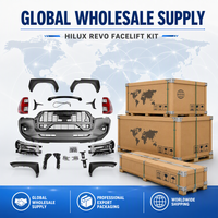 Kit de conversion et de mise à niveau ABS Facelift pour Toyota Hilux Revo 2015-2022, transformation en GR Sport 2023-2024, modification pour pick-up 4x4