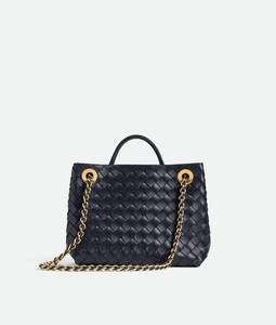 Reloj Mecánico de Lujo para Hombre Bottega BV Small Andiamo, Diseño de Rejilla de Diamantes, Correa de Cuero Genuino, Cierre Abierto, Diseño de Embrague - Product Image 6