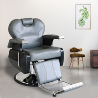 Fauteuil de Barbier BEIMENG pour Hommes – Classique, Moderne, Mobile et Inclinable – Chaise de Salon de Coiffure – Vente en Gros d'Équipements et Mobilier pour Salons de Coiffure