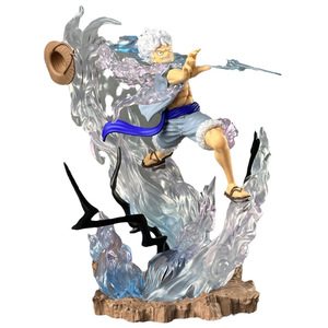 Figurine d'action GK One Piece Sun God Five-Stage Nika <span class=keywords><strong>Luffy</strong></span>, Statue PVC Anime Résonance de la Bannière des Chapeaux de Paille, Marque XinS, 14 ans - Product Image 5