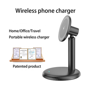 <span class=keywords><strong>Cargador</strong></span> Inalámbrico Magnético de Escritorio <span class=keywords><strong>Mi</strong></span> Qi2 de Carga Rápida de 25w para iPhone 17, <span class=keywords><strong>Xiaomi</strong></span>, Vivo, Samsung - Product Image 1