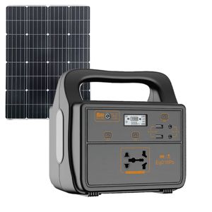 Estación Portátil de Emergencia para Exteriores, 100W, Controlador Solar MPPT, Batería de Plomo-Ácido, Inversor de Onda Sinusoidal Modificada, Enchufe EU/UK, LED - Product Image 1