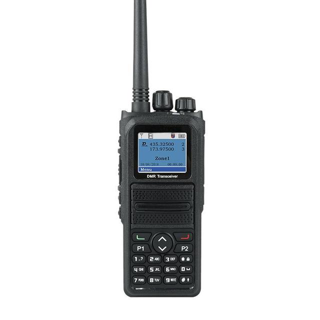 DM-1701B DMR Digital Walkie Talkie 5W Dual Band 3000CH Full Keyboard Long Range FCC Certified Handheld Two Way Radio