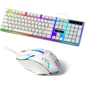 Sky-Touch G21 Có Dây USB Chơi Game Bàn Phím Chuột Combo Linh Hoạt Đa Sắc Đèn LED Máy Tính Cơ Khí Cảm Thấy Backlit - Product Image 3