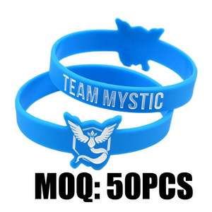 Chossur สำหรับหนุ่มสาวสามวงอเมริกันฟุตบอล bicep ซิลิโคนข้อมือ spiked UK ยืดหยุ่นอัตราการเต้นหัวใจตุ๊กตายางสามี - Product Image 4