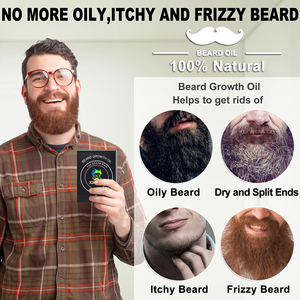 Suero para el crecimiento de la barba para hombres, suero para el cuidado del bigote, de alta calidad, con etiqueta privada, 30Ml - Product Image 6
