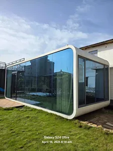 New Arrival Flat Pack Foldable Modular Container <b>House</b> for Apartment Hotel Villa-Low Price Prefab Steel 20FT/40FT Quick Module - Product Image 5