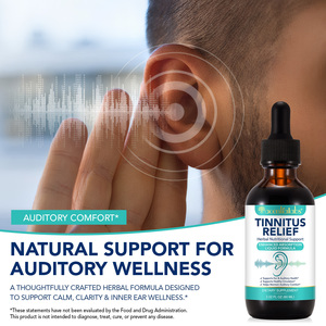 Acentiallabs Gouttes liquides naturelles à absorption rapide pour le soulagement du acouphènes, soutien de la santé auditive et confort auditif - Product Image 4