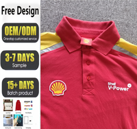 Polo de travail pour homme en tissu piqué de coton respirant à manches courtes, chemises personnalisées brodées, t-shirt surdimensionné en coton