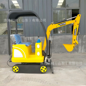 Excavatrice Électrique pour Enfants à Rotation 360 Degrés, Équipement de Parc d'Attractions Commercial Intérieur, Construction Métallique - Product Image 3