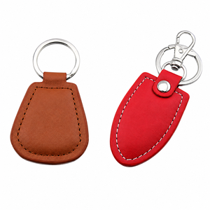 Porte-clés NFC en cuir 13,56 MHz, étiquette intelligente réinscriptible, carte de visite numérique pour site web, Instagram, Facebook, <span class=keywords><strong>WhatsApp</strong></span> - Product Image 2