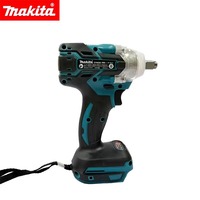Outils électriques légers pour le bricolage, l'installation de meubles et les réparations de garage, clé à chocs sans fil Makita 18V sans balais de 1/2 pouce pour usage domestique