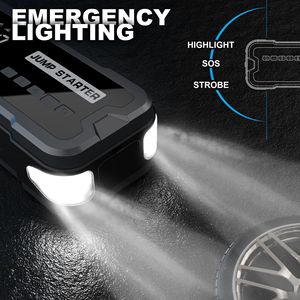 Vente d'usine 2024 – Batterie de démarrage portable 24000 mAh pour voiture, 4000 A, 12 V, multifonction, pour démarrage d'urgence automobile et camions 2000 A - Product Image 5