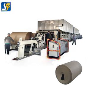 Testliner ve oluklu kağıt üretim makinesi kağıt geri dönüşüm Kraft kağıt yapımı üretim makineleri - Product Image 3