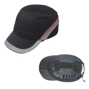 Çalışma spor güvenliği yumru şapka kask beyzbol şapkası koruyucu kafa yaz güvenlik şapka açık güvenlik anti-darbe kap sürücü