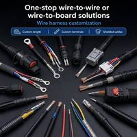 Conector de pin MJ20 impermeable 20A/300V de aleación de cobre, conector de alimentación hembra/macho UL94-V0, conectores de batería, directo de fábrica