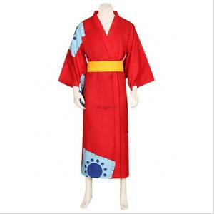 Costume de cosplay d'anime Roronoa <span class=keywords><strong>Zoro</strong></span>, robe kimono du pays de Wano, tenue complète, costume d'Halloween, costume de carnaval, Ecoparty - Product Image 3