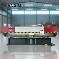 Machine à rainurer en V CNC automatique haute vitesse SANXIN contrôlée par PLC avec système hydraulique pour tôles d'acier 16,5 kW Haute productivité