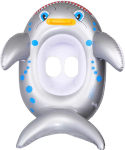 SZ ZHN Siège gonflable portable <span class=keywords><strong>pliable</strong></span> en PVC écologique de haute qualité, radeau de sécurité, bouée de natation requin flottante pour enfants - Product Image 3