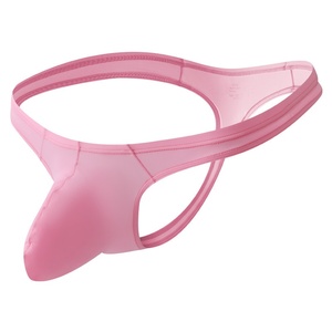 <span class=keywords><strong>Intimo</strong></span> Maschile <span class=keywords><strong>Sexy</strong></span> in Seta Ghiaccio a Vita Bassa, Alta Elasticità, Poliammide, Tinta Unita, Asciugatura Rapida - Product Image 6