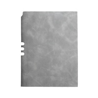 Carnet de notes professionnel A5 simple, personnalisable avec logo, pour réunions d'entreprise, en cuir PU, avec emplacement pour stylo, 100 feuilles, promotionnel avec dorure à chaud