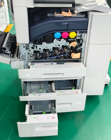 طابعة ليزر ملونة وآلة نسخ متعددة الوظائف Xerox C8135/C8155 مجددة ومستعملة، ناسخة A3