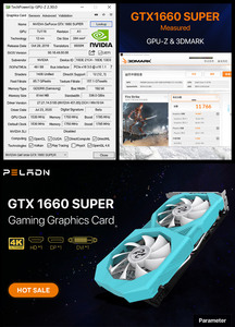 <span class=keywords><strong>Carte</strong></span> <span class=keywords><strong>graphique</strong></span> PC à bas <span class=keywords><strong>prix</strong></span> GPU Geforce <span class=keywords><strong>GTX</strong></span> 1660 Super 6 Go GDDR6, <span class=keywords><strong>carte</strong></span> <span class=keywords><strong>graphique</strong></span> de jeu <span class=keywords><strong>GTX</strong></span> 1660 Ti GDDR6 192 bits 8 broches - Product Image 3