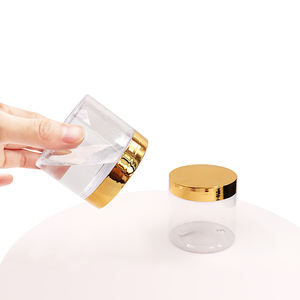 Jarra de boca larga transparente para armazenamento de alimentos, balde reutilizável selado contra poeira e umidade - Product Image 3