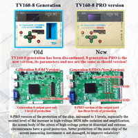 Meilleur fournisseur d'appareil de test LVDS pour ordinateur portable TV160-8th, testeur d'écran 4K-Vbyone et 2K-LVDS