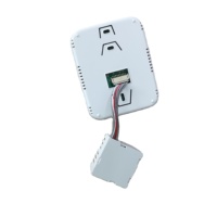 Panneau de commande de climatisation centralisée, système de gestion intelligent des bâtiments, écran tactile pour rideau lumineux CVC, 4 boutons fixes, 100m ABS
