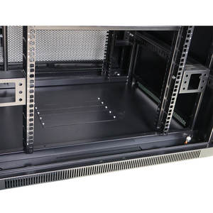 Rack de Servidor de Ciberseguridad de Alta Ventilación 42U de 19 Pulgadas, Gabinetes de Servidor para Centro de Datos de 800 mm de Ancho con Puerta Doble Abierta Ventilada - Product Image 6