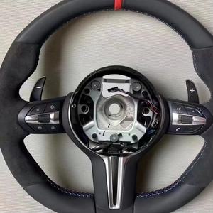 พวงมาลัยสปอร์ตหนังพียูแบบมี F22สำหรับ BMW, พวงมาลัยสปอร์ต F10 F11 F21 F20แบบสปอร์ตทำจากคาร์บอนมีความร้อนสูงถึง M4 M3 - Product Image 4