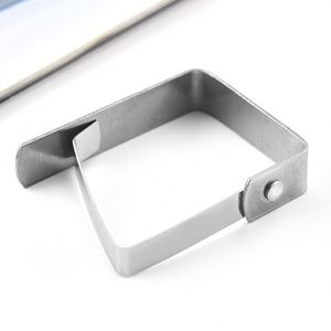 Best Seller Stainless Steel Silver Thickened Strong Table Cover Cloth <b>Clip</b> Tablecloth <b>Clamp</b> Holder - Product Image 1