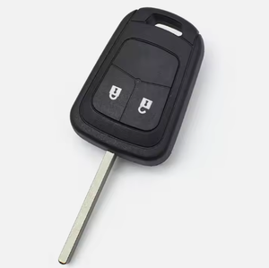 Carcasa <span class=keywords><strong>de</strong></span> Repuesto para Llave <span class=keywords><strong>de</strong></span> <span class=keywords><strong>Coche</strong></span> con Control Remoto <span class=keywords><strong>de</strong></span> 2 Botones, ABS Negro, para Chevrolet AVEO Cruze y para Opel Malibu <span class=keywords><strong>Sonic</strong></span> - Product Image 2