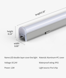 JD-DMX IP65 không thấm nước RGB cho tường máy giặt <span class=keywords><strong>LED</strong></span> tuyến tính mặt tiền Đèn Ngoài Trời Nhôm Cơ thể DC xây dựng cảnh quan phác thảo - Product Image 2