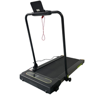 Tapis roulant pliable pour usage domestique, machine de marche et de course portable, équipement de fitness d'intérieur, logo personnalisé, vente en gros OEM