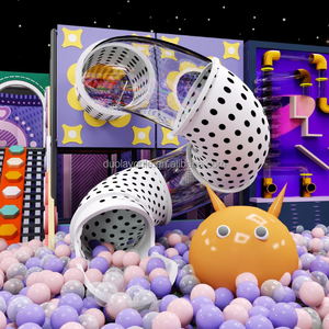 Nhiều Slide Trampoline trò chơi cho trẻ em-Xây dựng đội ngũ & vui vẻ thách thức sân chơi trong nhà trượt/bóng Pit/Leo Tường - Product Image 2