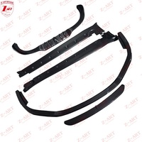 Z-ART Prepreg Trockene Kohlefaser Frontspoilerlippe Aerodynamik-Paket für Porsche 911 992 992.1 2019+ Auto-Styling Mod-Komponenten