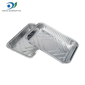 Nhiệm Vụ Nặng Nề 2025Ml Hơi Nước Nhôm Pan Takeaway Hộp Phục Vụ Nhôm Tấm Thực Phẩm Lá Container Có Nắp Đậy - Product Image 5