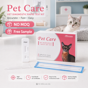 Kit de Prueba de Antígeno de Micoplasma Pneumoniae Felino, Cassette de Diagnóstico Rápido MP Ag, Detección Respiratoria, Muestra Gratuita, Exportación OEM - Product Image 1