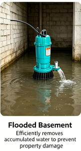 <span class=keywords><strong>Pompe</strong></span> submersible polyvalente durable KQWS6-10 de moins de 1 kW, 220 V, en acier inoxydable, anti-colmatage, résistante à l'abrasion, pour drainage de sous-sol - Product Image 3