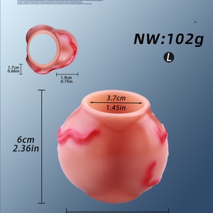 CITYFUN Anillo para Pene con Nudo de Perro, Juguetes Sexuales para Parejas, Anillo para Retrasar la Eyaculación, Funda de Silicona para Pene con Nudo de Perro, Funda para Pene - Product Image 2