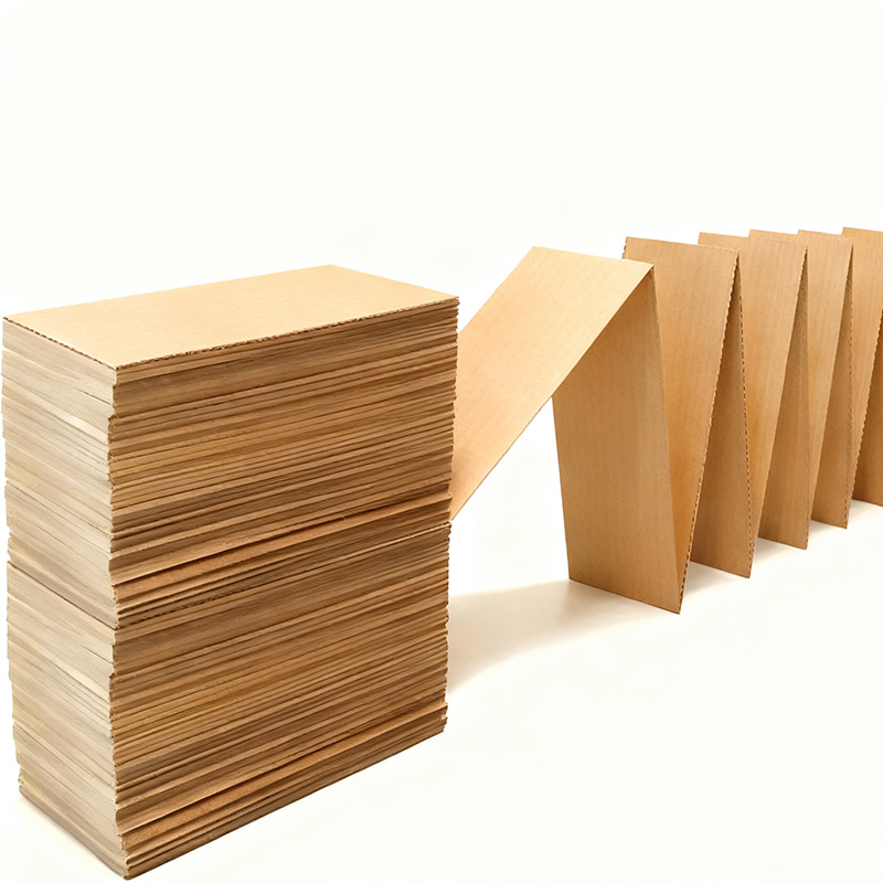 Reasonable Prices Z Type Continuous Folding Durable Cardboard Sofa Packaging Shock Absorb Recyclable Virgin Kraft Paper Digital