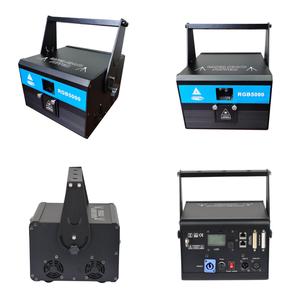 Proyector Láser para Mapeo de Cubos, Animación y Dibujo Láser, Luz Láser para Escritura con Control ILDA y APP, Color RGB, IP33 - Product Image 5