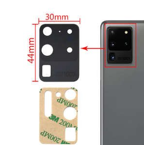 Lentille en verre de la caméra arrière pour <span class=keywords><strong>Samsung</strong></span> S8 S9 Plus S10e <span class=keywords><strong>S10</strong></span> s20 S20 Ultra S20 plus S20 fe Lentille en verre de la caméra - Product Image 3