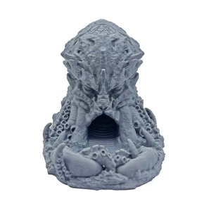 Torre de Dados DND con Diseño de Calavera de Dragón Poliédrica Impresa en 3D, Ecológica, Temática de Aventura, Venta al por Mayor - Product Image 5