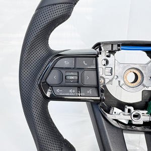 Volante de Cuero Personalizado para Toyota Serie 100 Allion Venza Rush 4 Runner Vellfire Axio <span class=keywords><strong>trd</strong></span> Serie 300 <span class=keywords><strong>2020</strong></span> Avalon <span class=keywords><strong>trd</strong></span> - Product Image 2