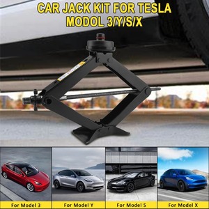 Kit de cric à ciseaux <span class=keywords><strong>3</strong></span> tonnes pour <span class=keywords><strong>Tesla</strong></span> <span class=keywords><strong>Model</strong></span> Y <span class=keywords><strong>3</strong></span> S X avec patins de cric en caoutchouc et clés en L, outil de <span class=keywords><strong>changement</strong></span> de pneus - Product Image 3