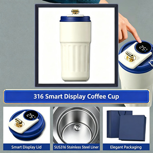 Set de Regalo Empresarial, Tazas de Café de Acero Inoxidable, Lujosas, para Clientes VIP, Empresas, Logotipo Personalizado, Eventos, Publicidad, Recuerdo - Product Image 2