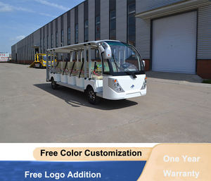 Bus touristique de 14 sièges Buggy de golf électrique 72v vers le marché de la Pologne - Product Image 2